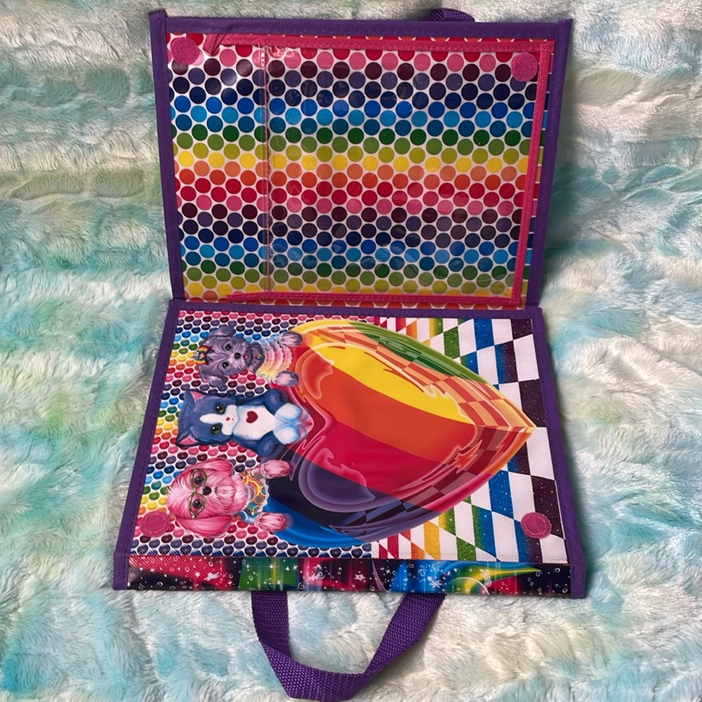 NWOT LISA FRANK Tri-Fold organizer - Picture 4 of 9